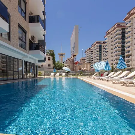 Lejlighed Gokgur 2-bedroom For Rent, 400 Meters From The Sea, Mahmutlar, *